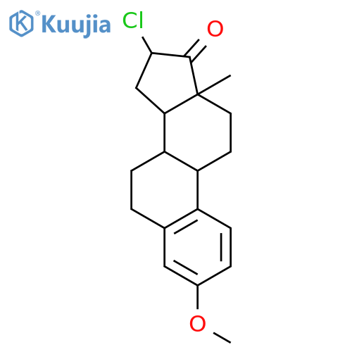 Estra-1,3,5(10)-trien-17-one,16-chloro-3-methoxy-, (16a)- structure