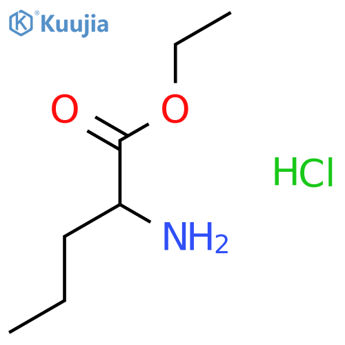 L-Norvaline ethyl ester HCl structure