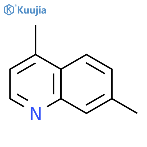 Quinoline,4,7-dimethyl- structure