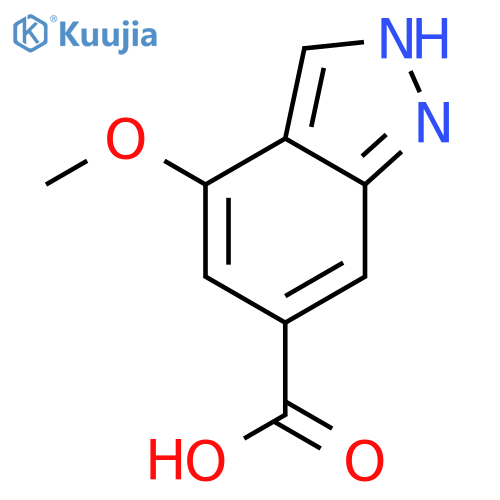 4-Methoxy-1H-indole-6-carboxylic acid structure