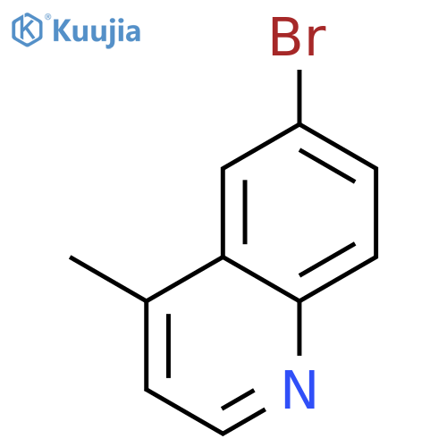 6-Bromo-4-methylquinoline structure
