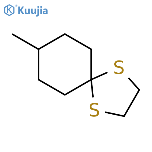 8-methyl-1,4-dithiaspiro[4.5]decane structure