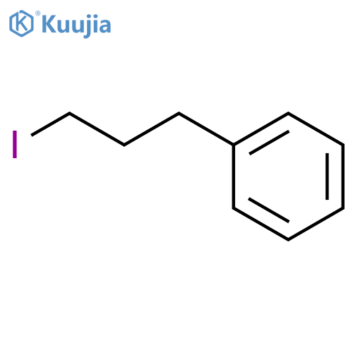 Benzene,(3-iodopropyl)- structure