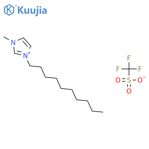 3-decyl-1-methyl-1h-imidazol-3-ium Trifluoromethanesulfonate structure