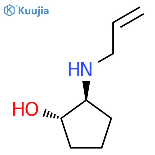 (1S,2S)-2-(Prop-2-en-1-yl)aminocyclopentan-1-ol structure