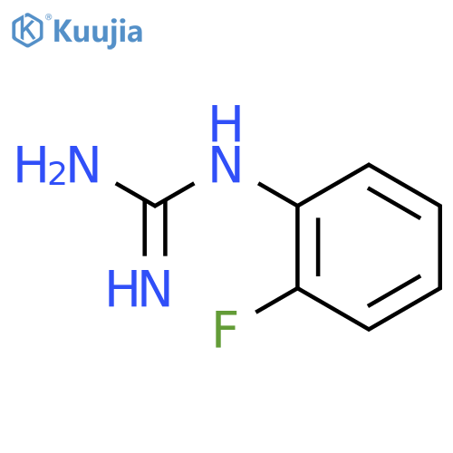1-(2-Fluorophenyl)guanidine structure