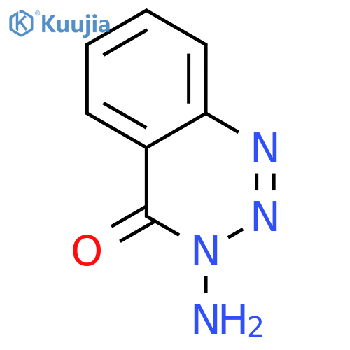1,2,3-Benzotriazin-4(3H)-one,3-amino- structure