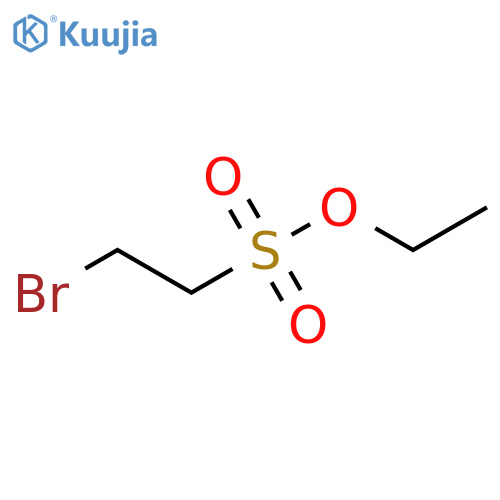 Ethyl 2-bromoethanesulfonate structure