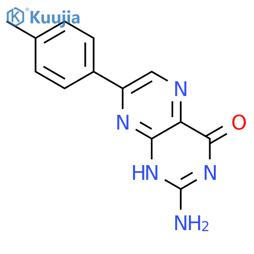 4(1H)-Pteridinone, 2-amino-7-(4-methylphenyl)- structure