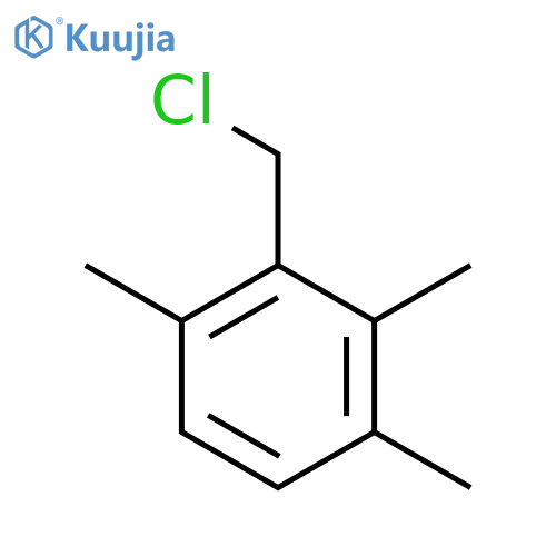 Benzene,(chloromethyl)-1,2,4-trimethyl- (9CI) structure