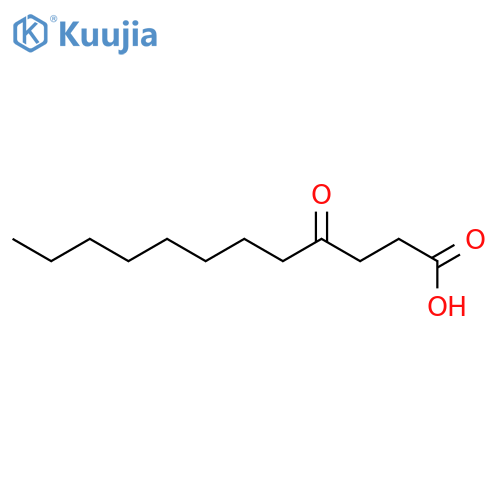 Dodecanoic acid, 4-oxo- structure