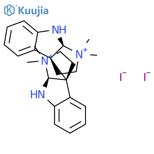 (-)-Chimonanthine structure