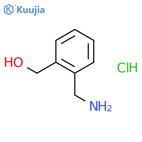 (2-(Aminomethyl)phenyl)methanol hydrochloride structure