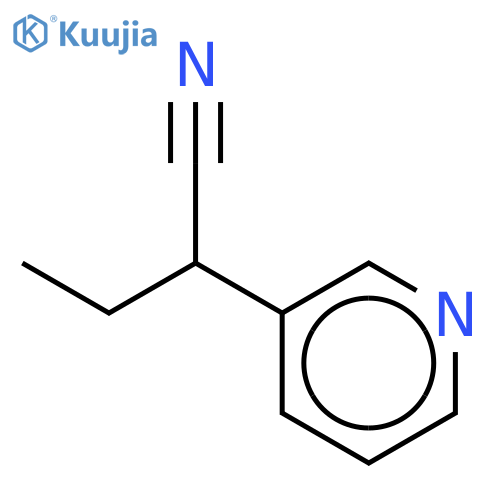a-ethyl-3-Pyridineacetonitrile structure