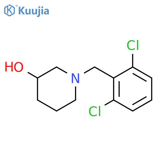 1-(2,6-Dichloro-benzyl)-piperidin-3-ol structure