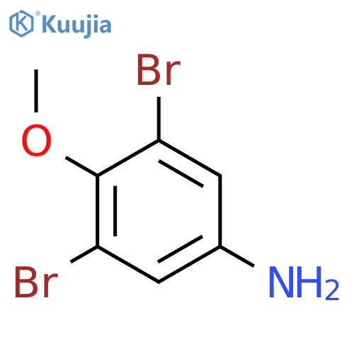 3,5-Dibromo-4-methoxyaniline structure