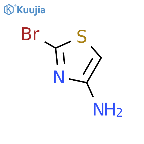 2-Bromo-4-thiazolamine structure