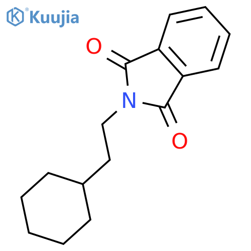 2-(2-cyclohexylethyl)-1H-Isoindole-1,3(2H)-dione structure
