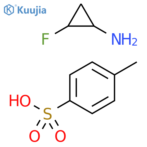 2-Fluorocyclopropan-1-amine4-methylbenzenesulfonate structure