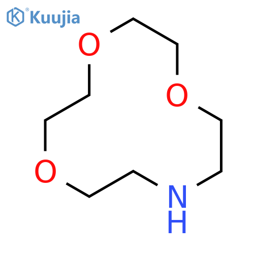 1,4,7-Trioxa-10-azacyclododecane structure