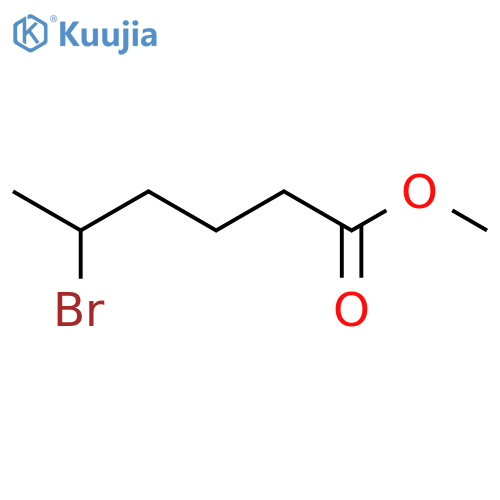 METHYL 5-BROMOHEXANOATE structure