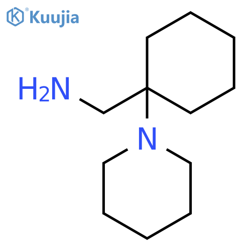 c-(1-Piperidin-1-yl-cyclohexyl)methylamine structure