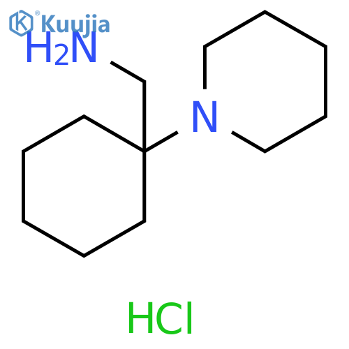 1-(1-piperidin-1-ylcyclohexyl)methanamine structure
