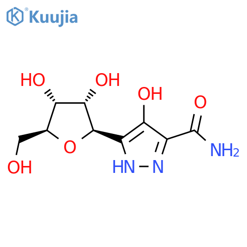 Pyrazofurin B structure