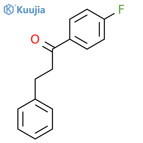 4'-FLUORO-3-PHENYLPROPIOPHENONE structure