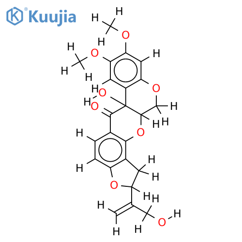 (+)-12-Hydroxyamorphigenin structure