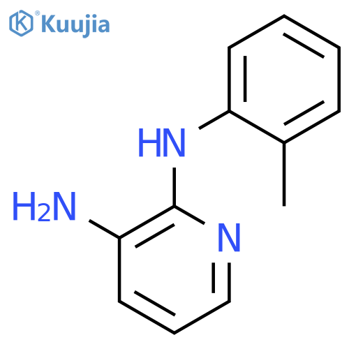 N2-(2-Methylphenyl)-2,3-pyridinediamine structure