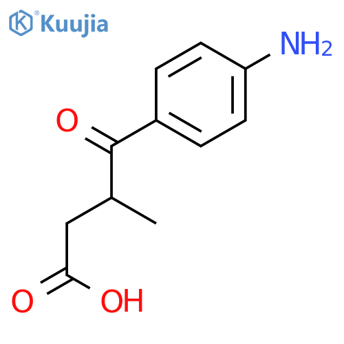3-(p-Aminobenzoyl)butyric Acid structure
