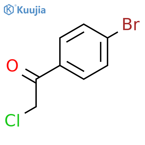 2-Chloro-4'-bromoacetophenone structure
