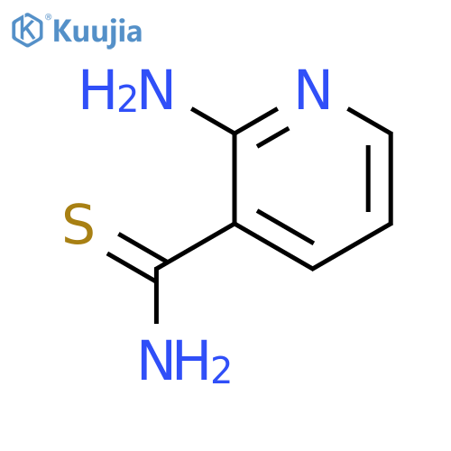 2-Aminopyridine-3-carbothioamide structure