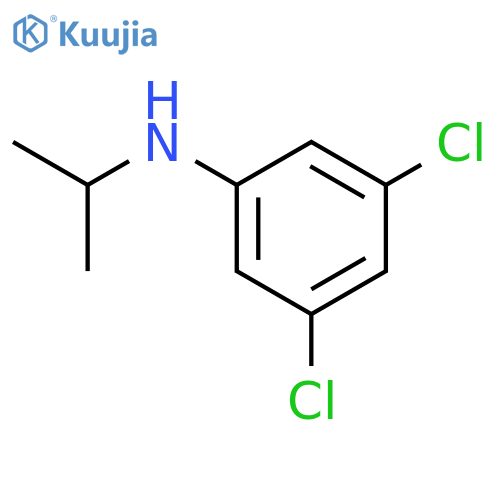 3,5-dichloro-N-(propan-2-yl)aniline structure