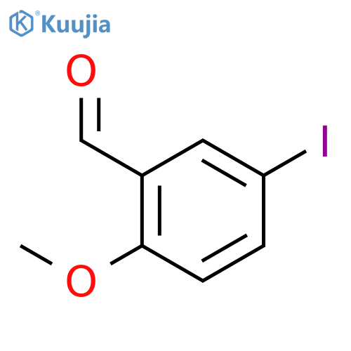 5-Iodo-2-methoxybenzaldehyde structure