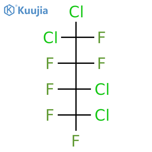 Hexafluoro-1,1,3,4-tetrachlorobutane structure
