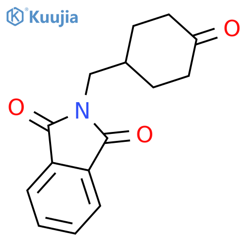 4-N-Phthaloylglyaminomethylcyclohexanone structure