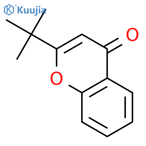 4H-1-Benzopyran-4-one,2-(1,1-dimethylethyl)- structure