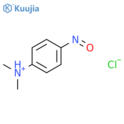 N,N-dimethyl-4-nitrosoanilinium chloride structure