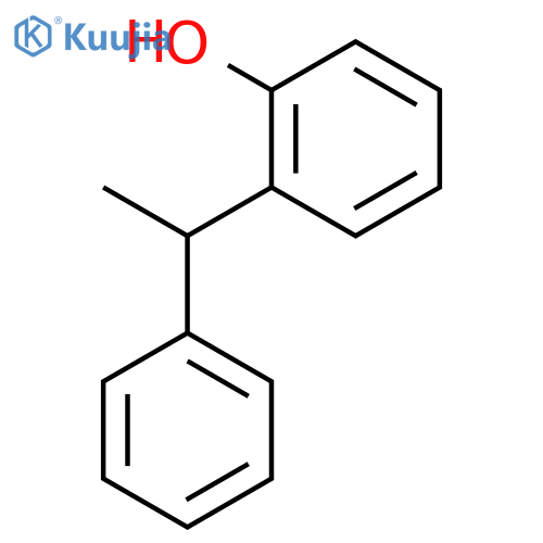 1-(2-Hydroxyphenyl)-1-phenylethane structure