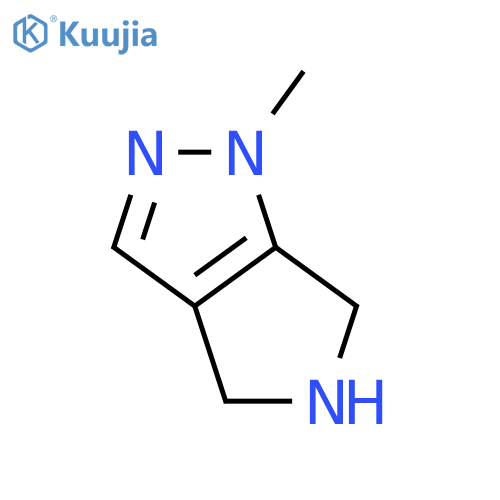 1-methyl-1H,4H,5H,6H-pyrrolo3,4-cpyrazole dihydrochloride structure