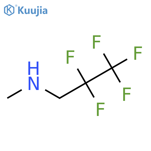 methyl(2,2,3,3,3-pentafluoropropyl)amine structure