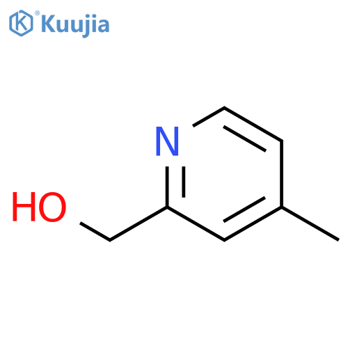 (4-Methylpyridin-2-yl)methanol structure