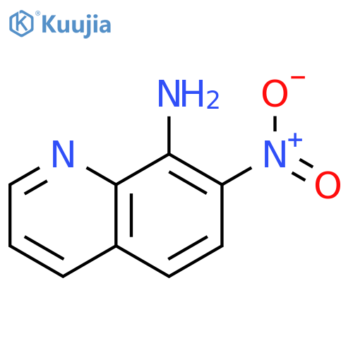 7-nitroquinolin-8-amine structure