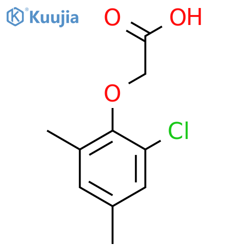 (2-Chloro-4,6-dimethylphenoxy)acetic acid structure