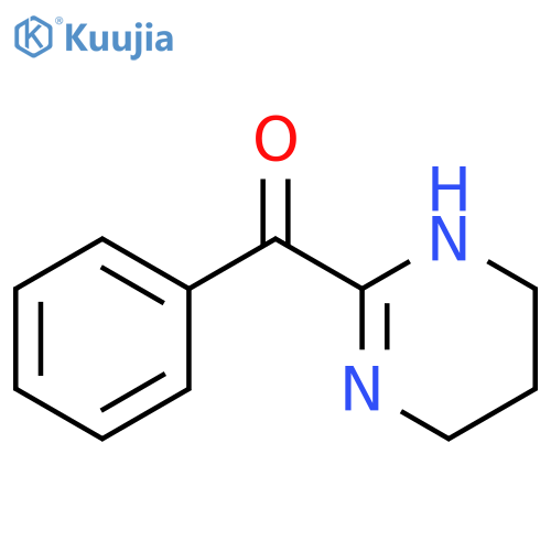 Methanone, phenyl(1,4,5,6-tetrahydro-2-pyrimidinyl)- structure