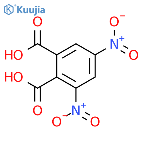 1,2-Benzenedicarboxylic acid, 3,5-dinitro- structure