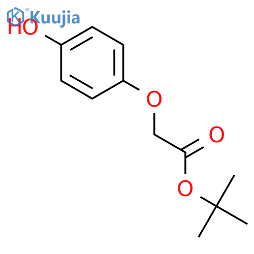 tert-Butyl 2-(4-hydroxyphenoxy)acetate structure