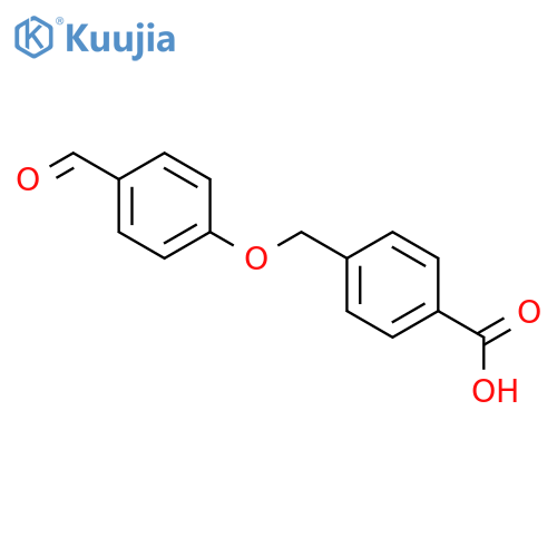 4-(4-Formylphenoxy)methylbenzoic Acid structure